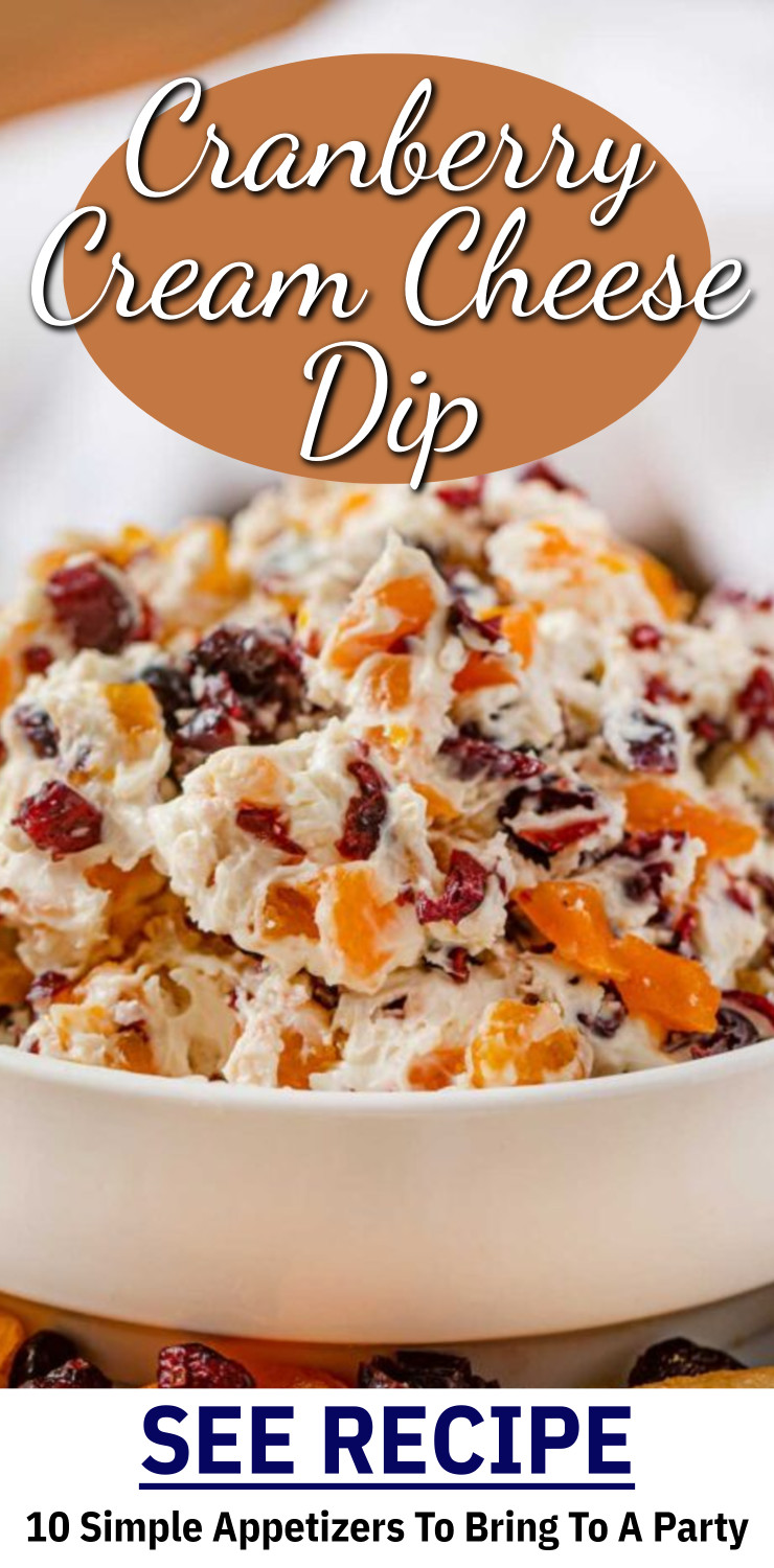 Cranberry Cream Cheese Dip