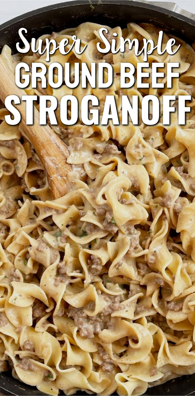 Ground Beef Stroganoff