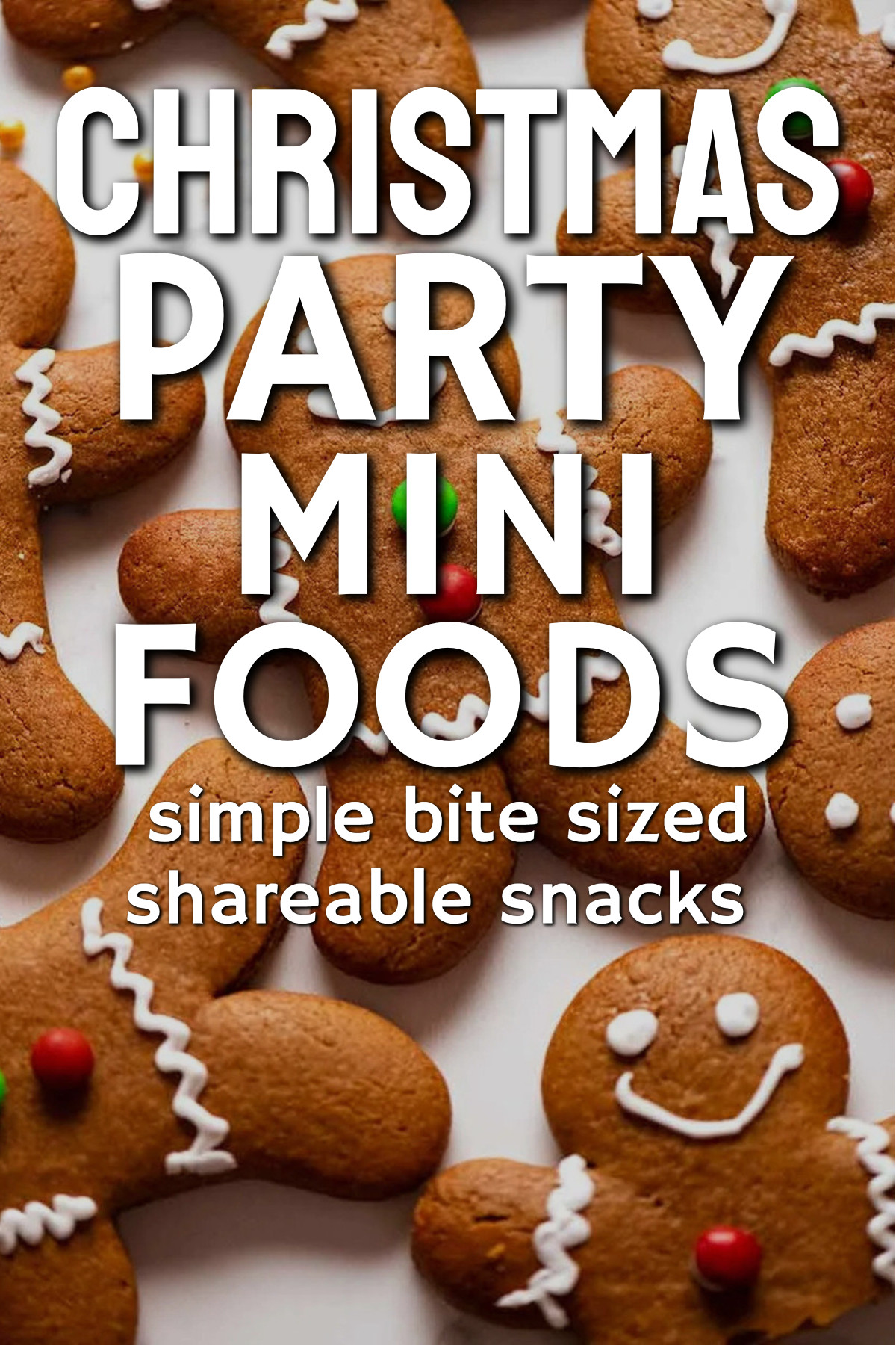 Christmas party mini foods