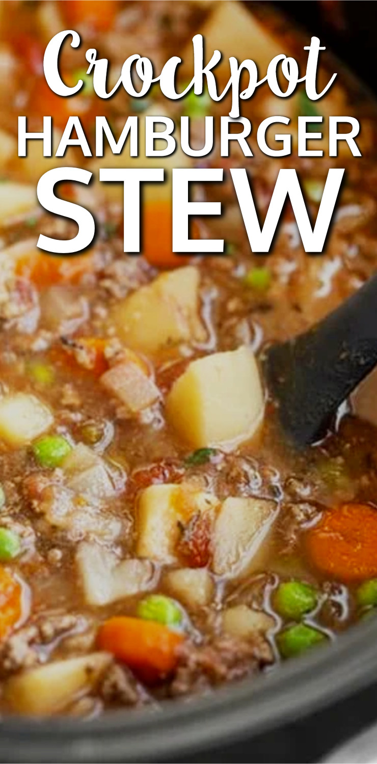 Crockpot Hamburger Stew