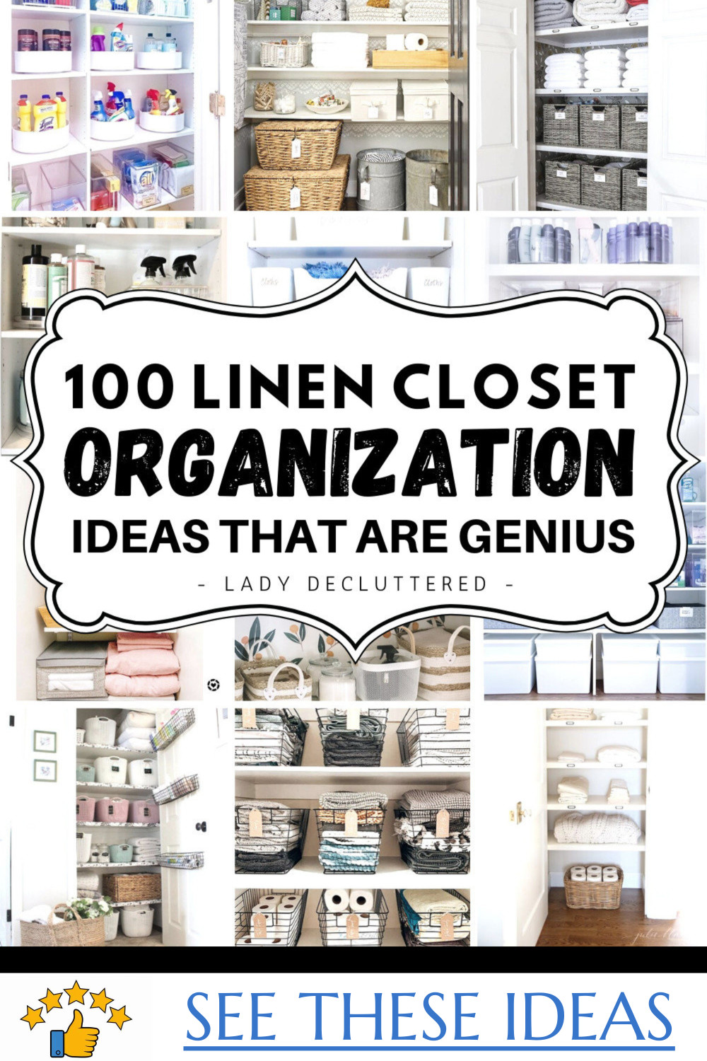 Organizing Linens In My Messy Hallway Linen Closet With Beautiful Organization Solutions