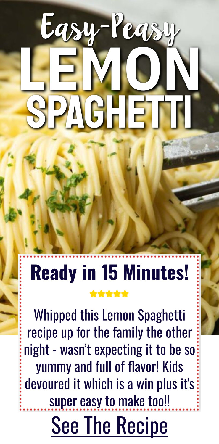 Lemon Spaghetti