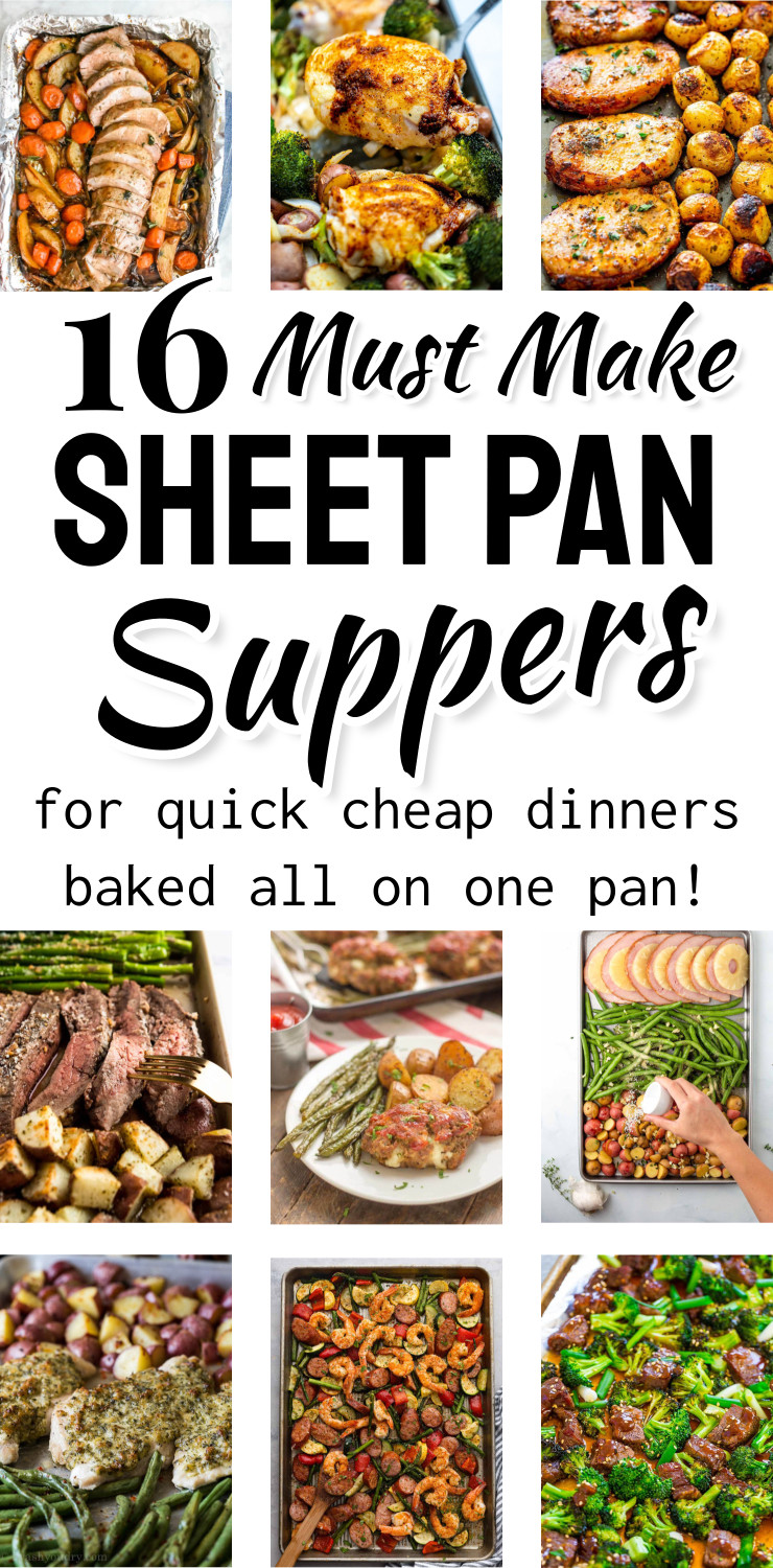 sheet pan suppers