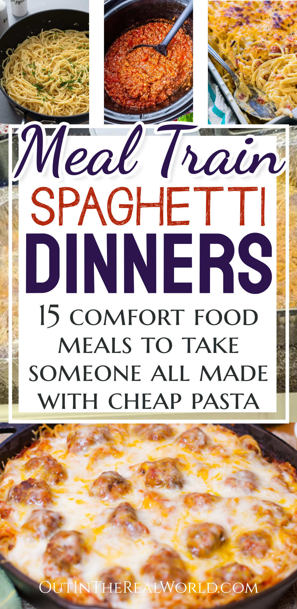 Meal Train Spaghetti Dinners For Easy Meals To Take Someone