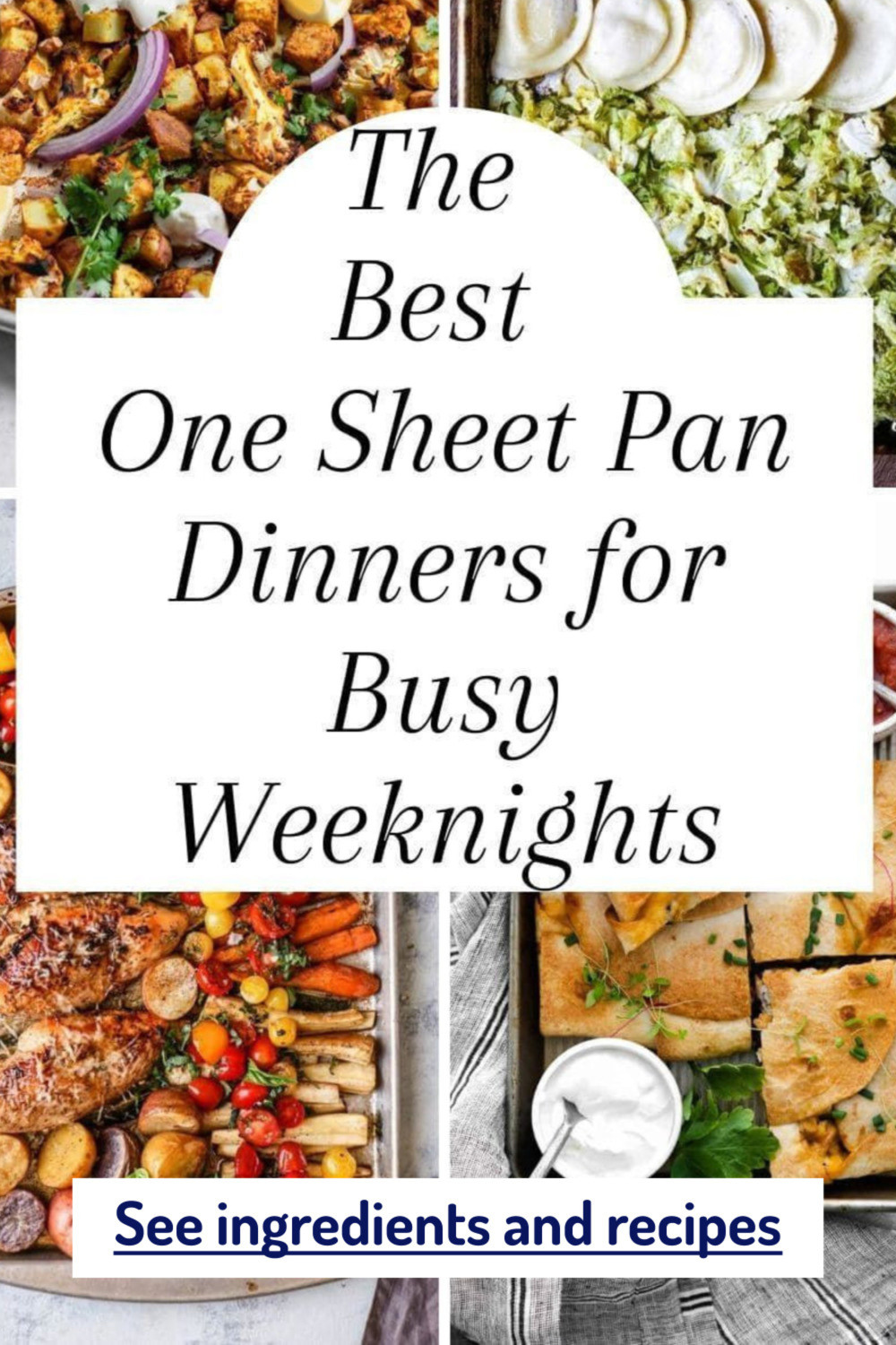 One Pan Dinner Recipes