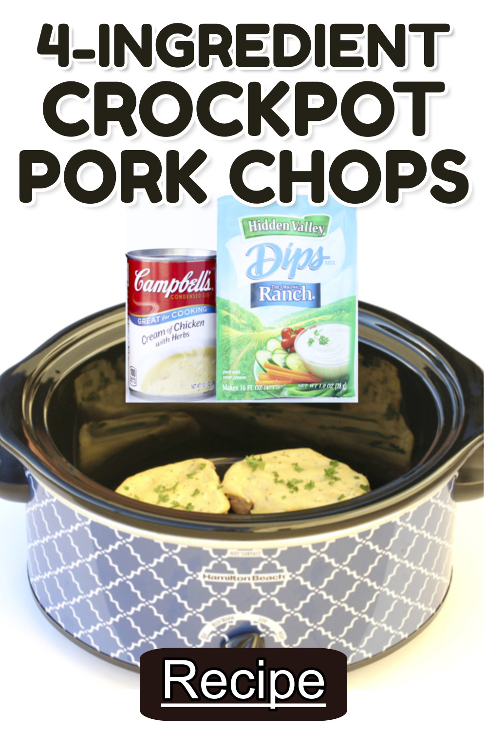 Crockpot Pork Chops Cheap Dinner Ideas For Families On A Budget. 26 Frugal Large Family Meals On A Budget - Cheap easy dinners for family struggle meals healthy inexpensive quick budget dinners for picky eaters that feed a lot or family of 4.