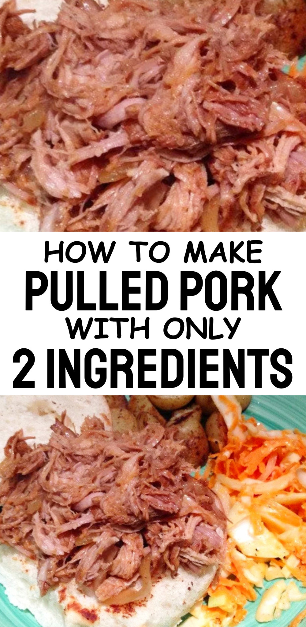 2 ingredient pulled pork