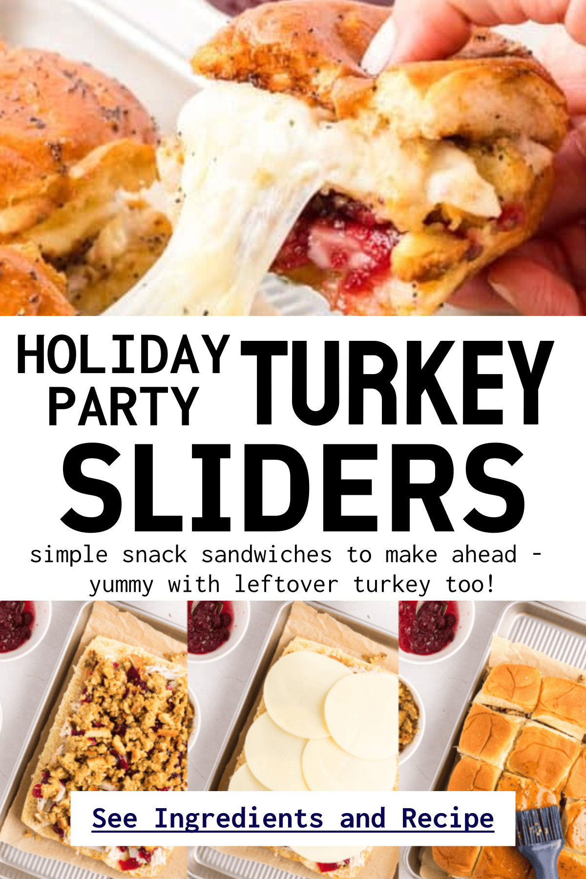 Holiday Party Turkey Sliders