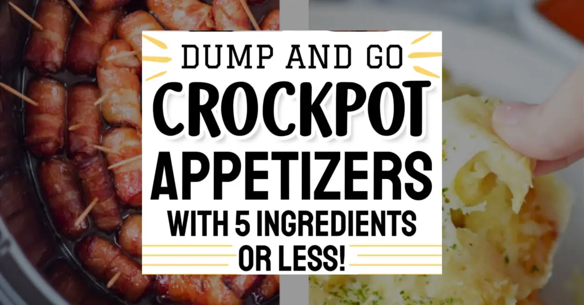 crockpot appetizers with few ingredients