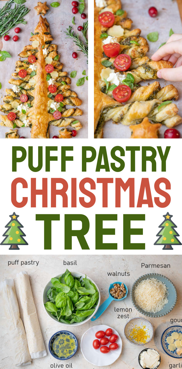 Puff Pastry Christmas Tree