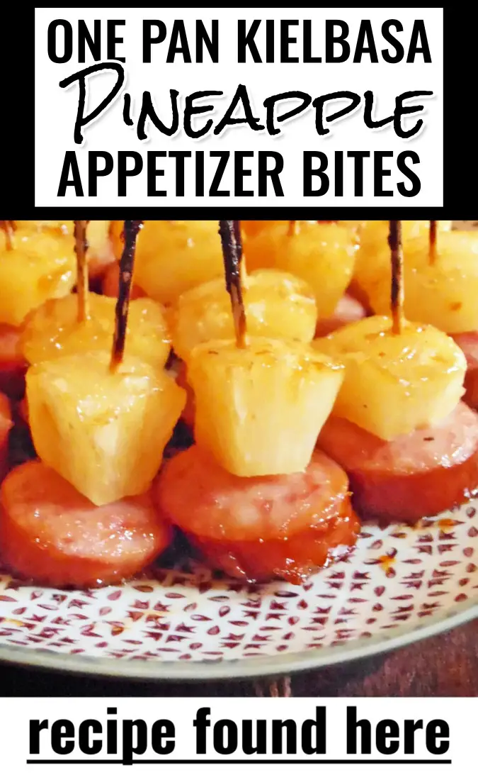 Sheet Pan Kielbasa Pineapple Bites