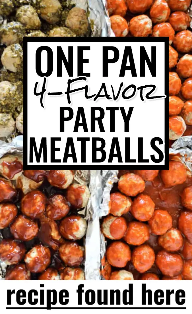 Sheet Pan Party Meatballs