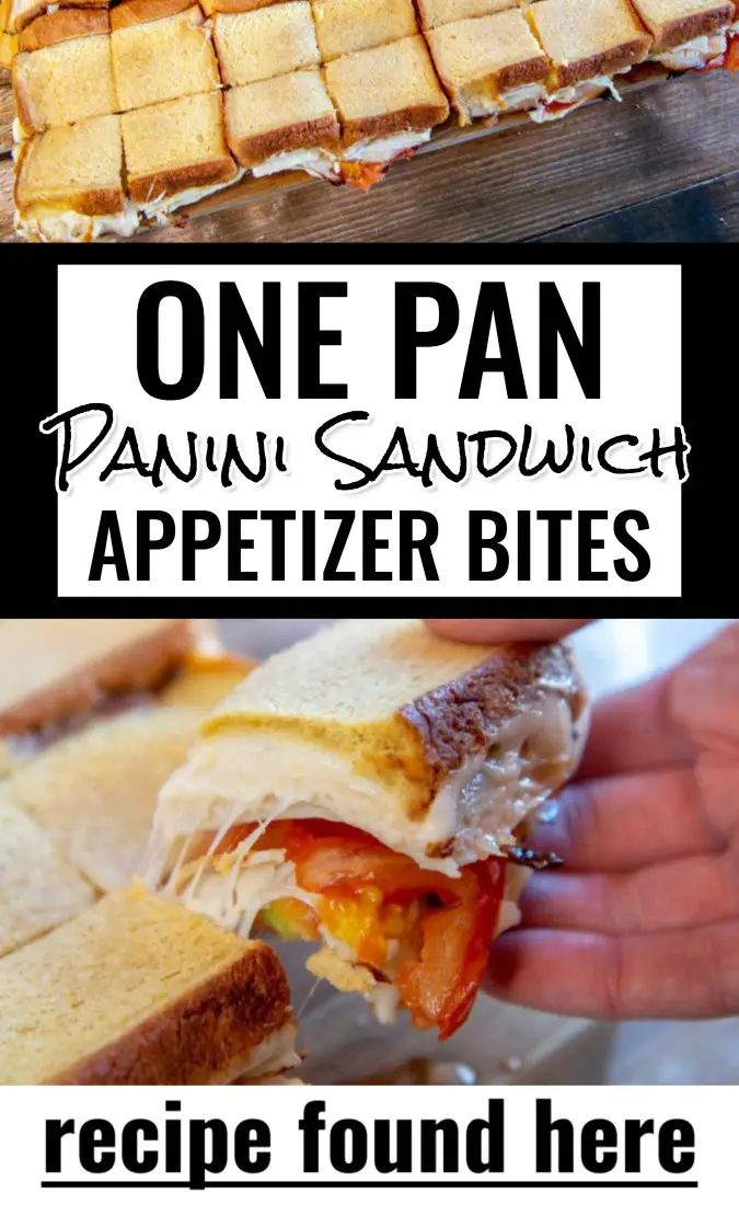 Sheet Pan Panini Bites