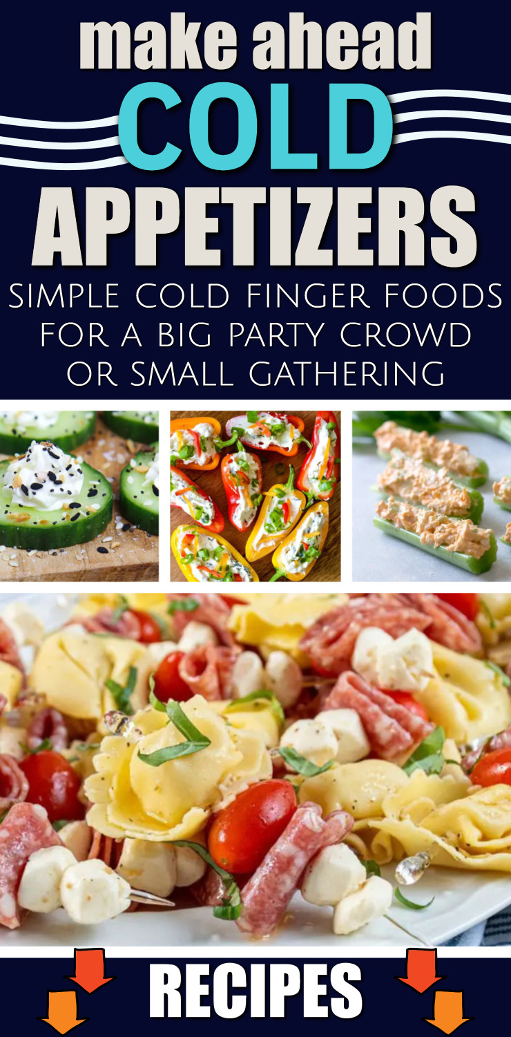 Cold appetizers - simple cold finger foods appetizers recipe