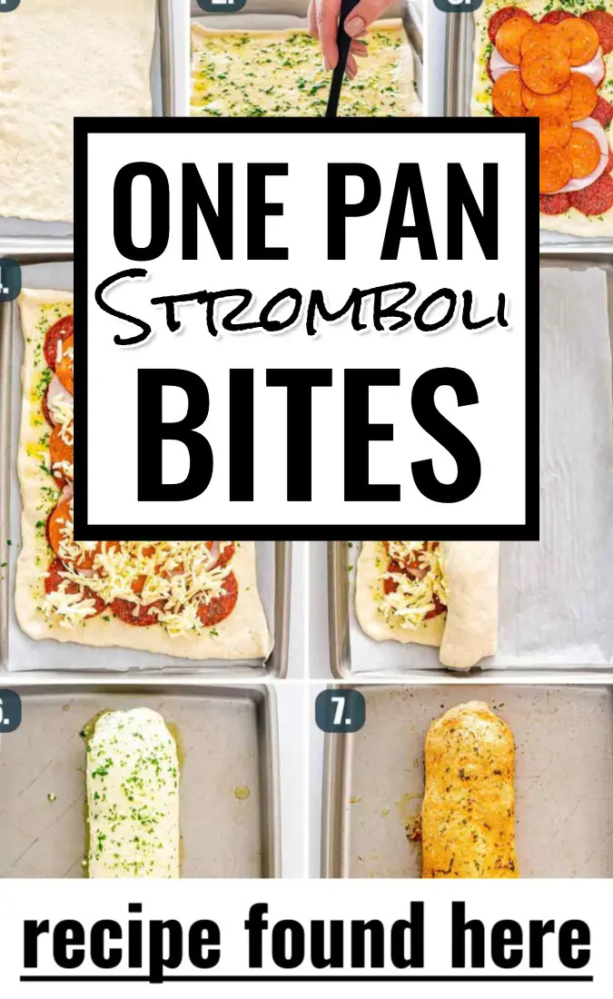 Sheet Pan Stromboli Pinwheels