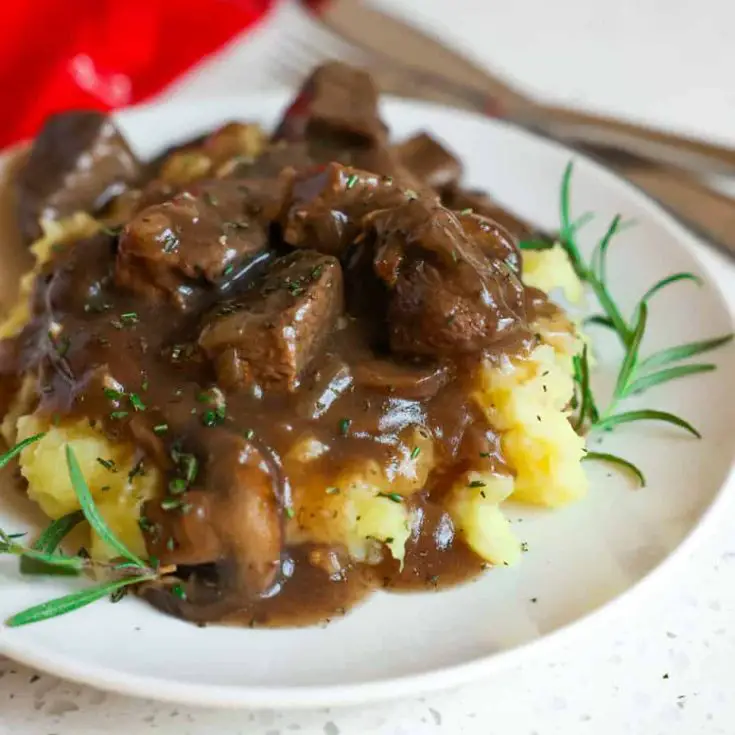 Image for Beef Tips and Gravy