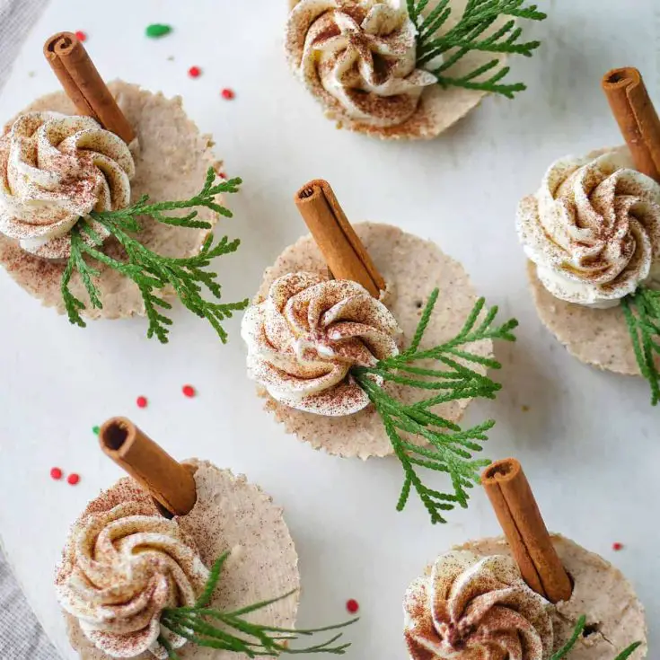 Image for No-Bake Gingerbread Spice Cheesecake Cups