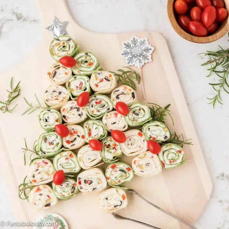 Image for Pinwheel Christmas Tree Appetizer