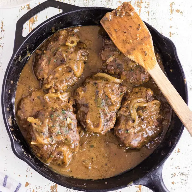 Image for Hamburger Steak with Onion Gravy