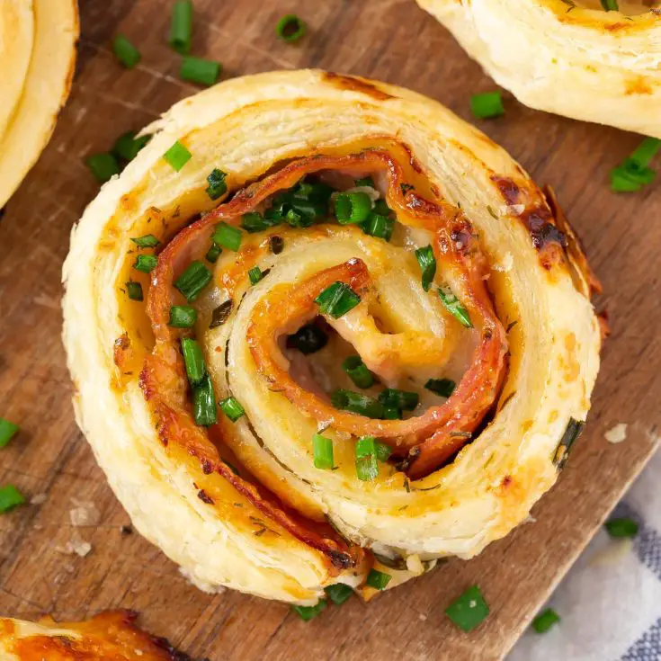 Image for Ham & Cheese Puff Pastry Appetizer