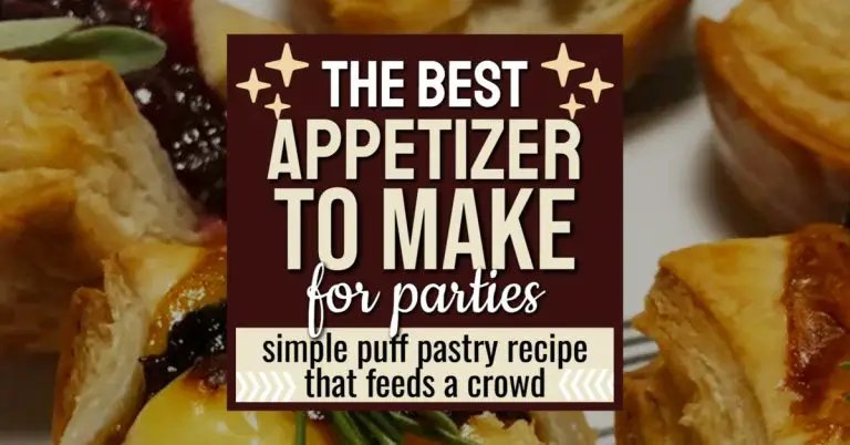 Simple puff pastry appetizer recipe