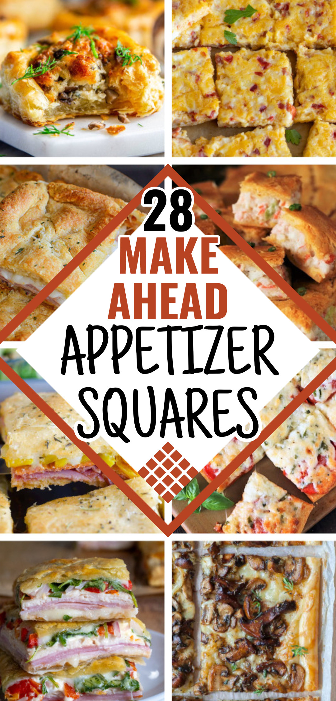 28 Appetizer Squares Recipe Options For Fun Easy Party Finger Food Bites