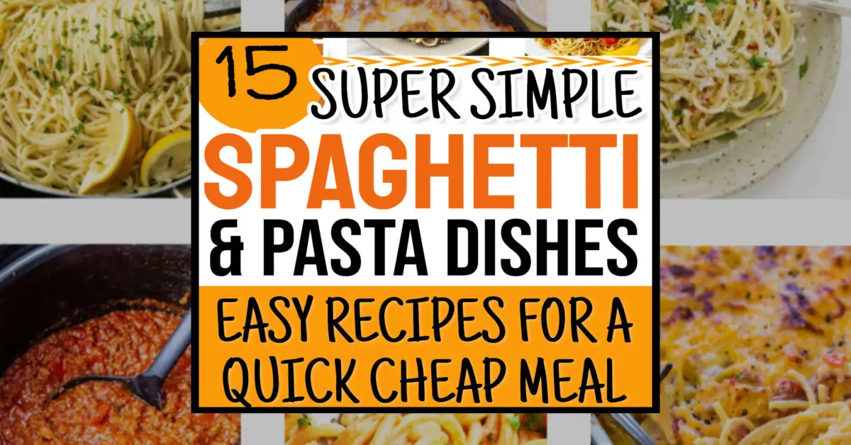 unique spaghetti recipes