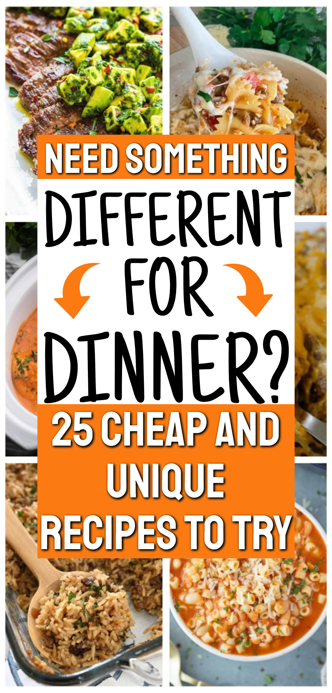 Need something different for dinner? 26 cheap unique recipes to try