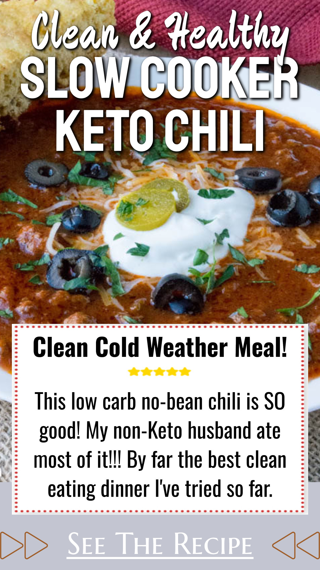 Slow Cooker Keto Chili