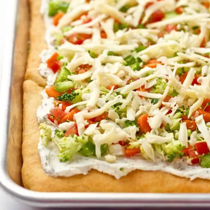 Image for Easy Vegetable Squares