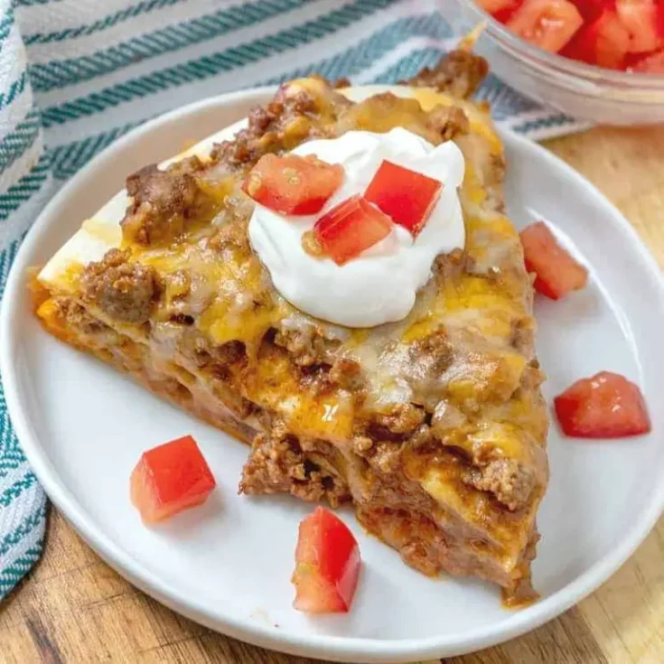 layered taco bake