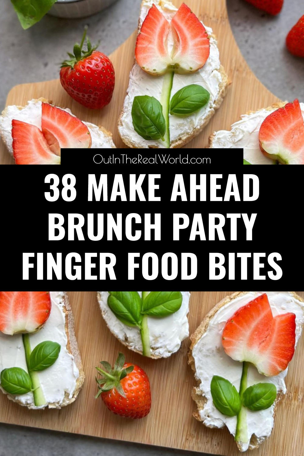 38 Make Ahead Brunch Party Finger Food Bites