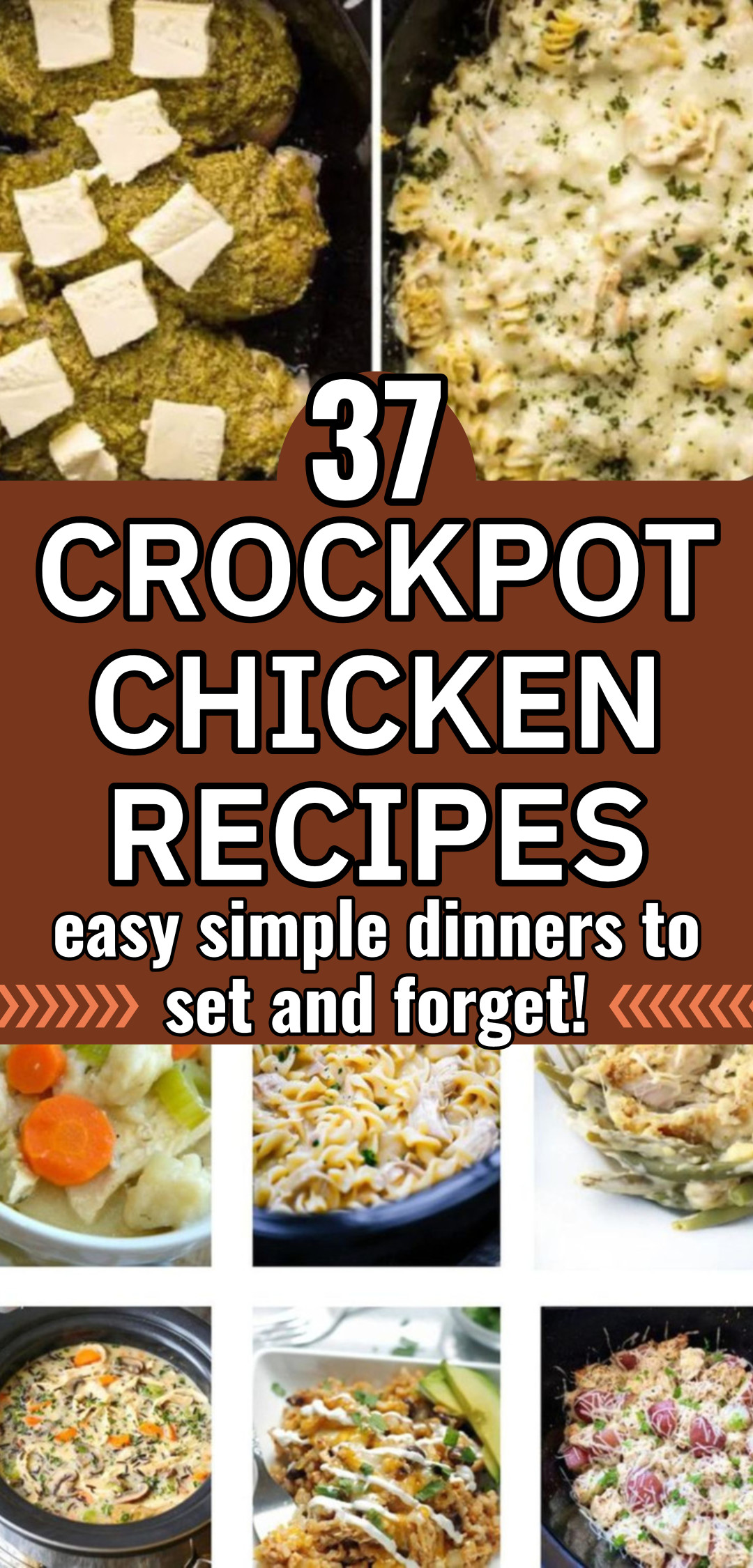 37 crockpot chicken recipes easy simple dinners to set and forge