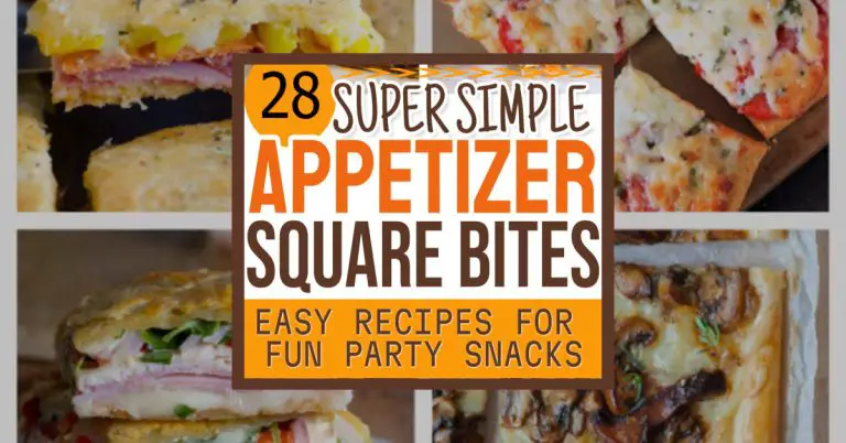 28 Appetizer Squares Bites Recipes For Fun Easy Party Finger Food Bites