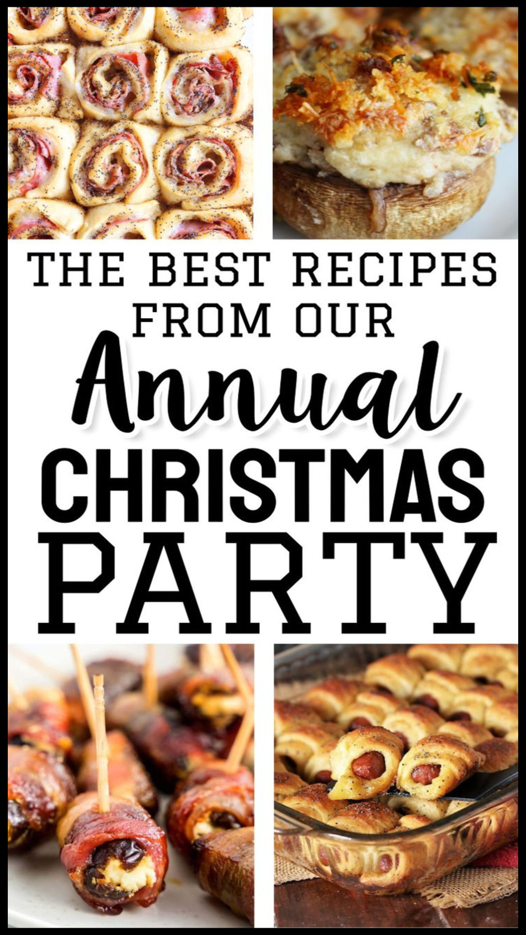 Christmas party food - Holiday party appetizers for a crowd