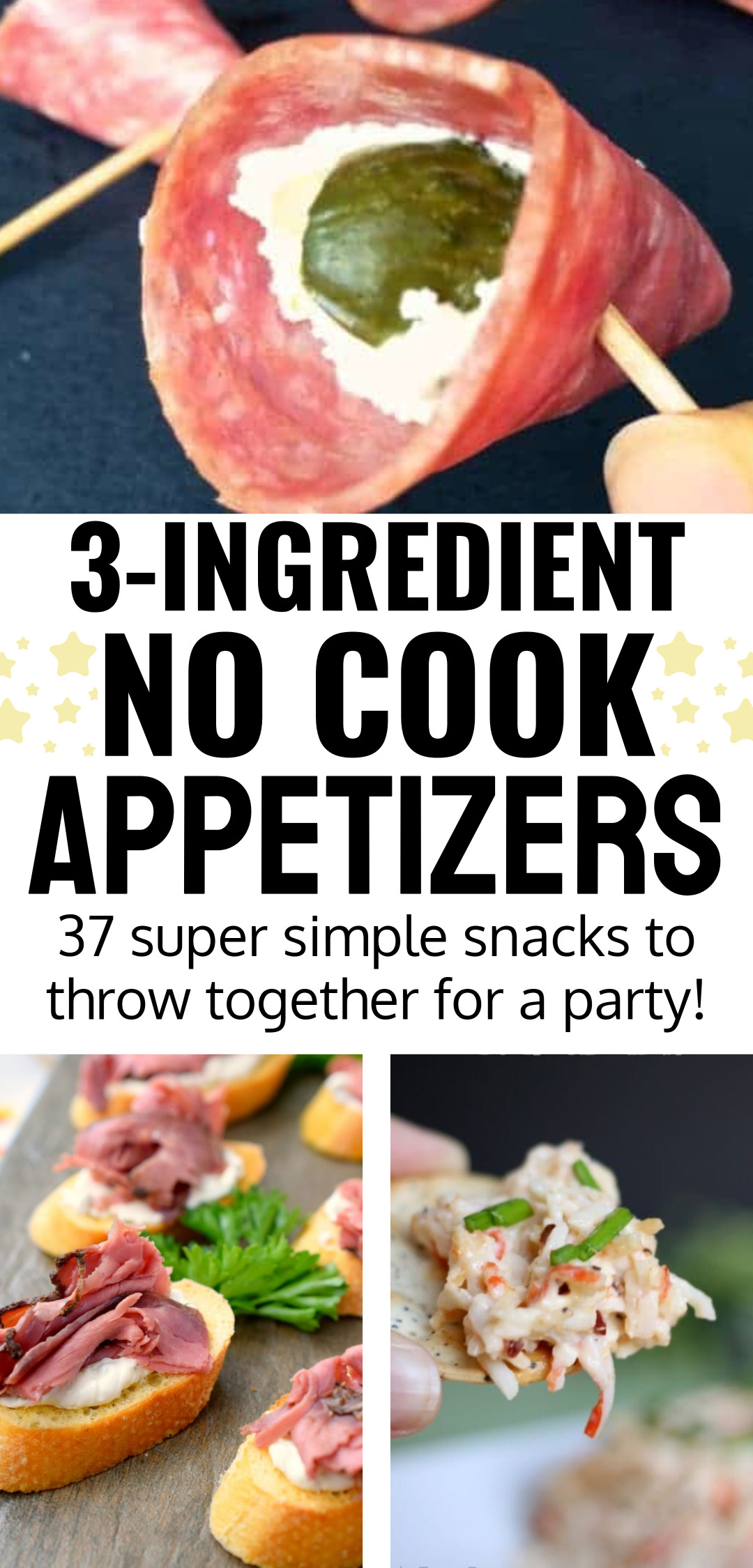 37 3-Ingredient Dips and Appetizers For Parties - Easy Crowd Pleasers