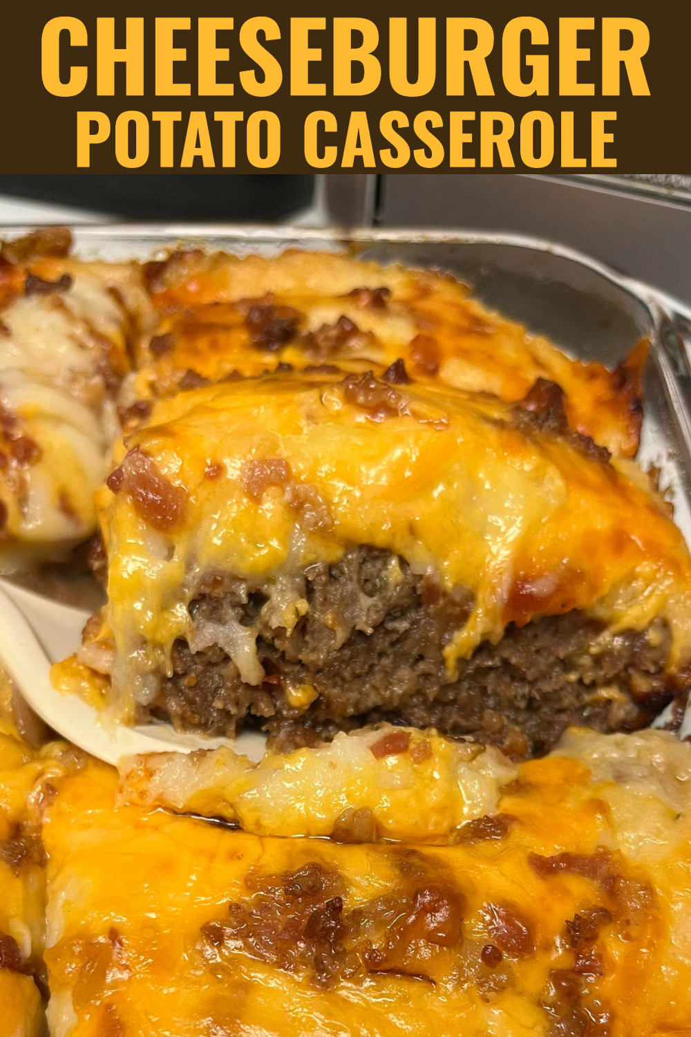 Cheeseburger potato casserole