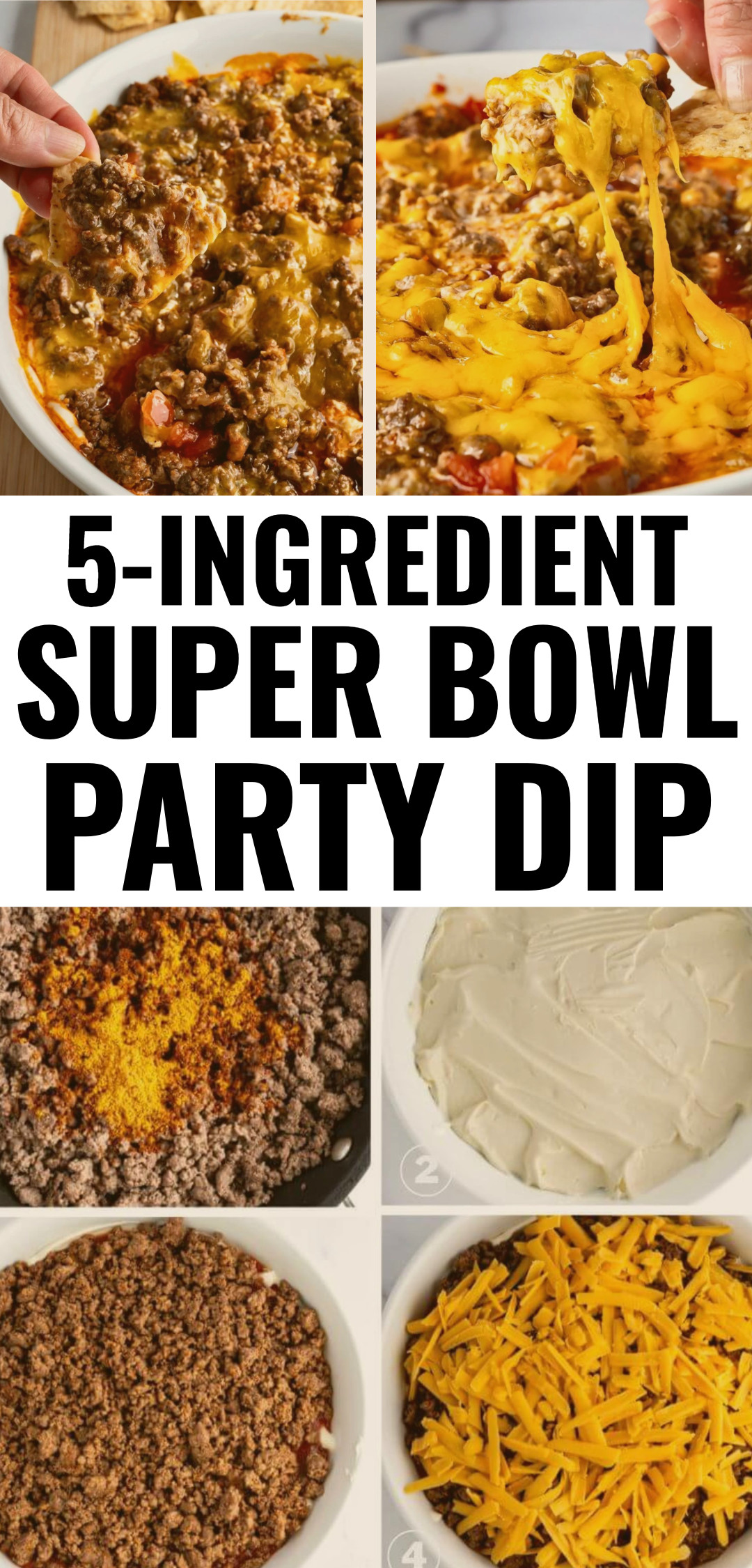 5-Ingredient Super Bowl Party Dip