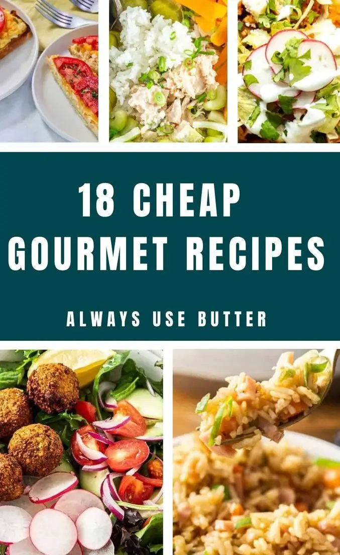 Cheap gourmet meals