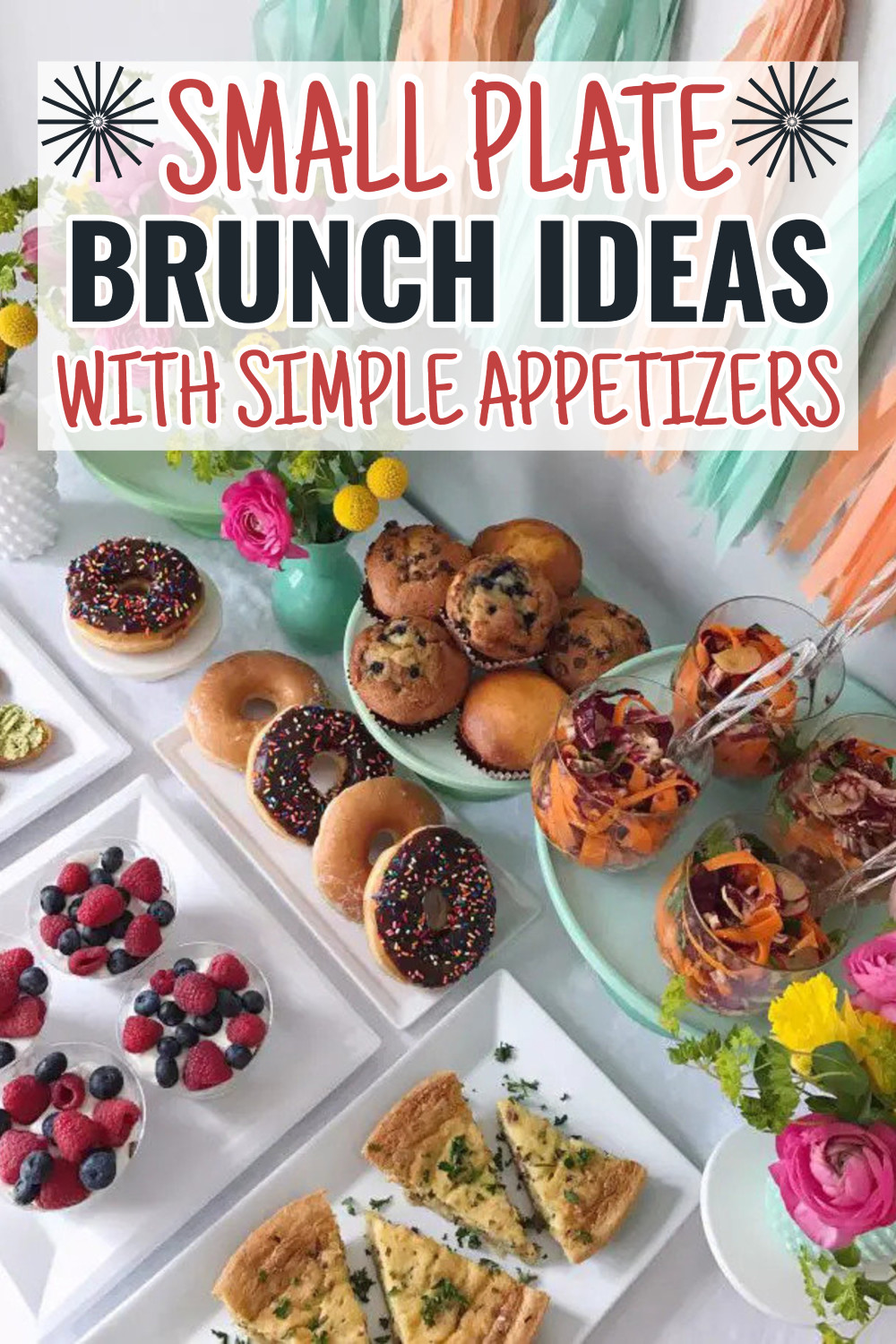 Small plate brunch ideas with simple breakfast appetizers