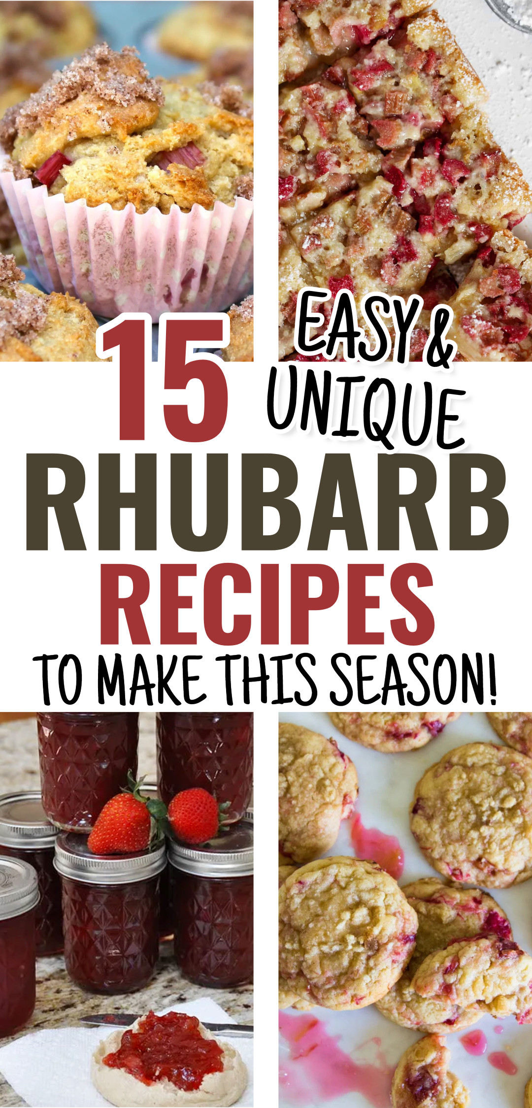 Rhubarb Recipes - 15 Easy Rhubarb Recipe Ideas You HAVE To Make This Season