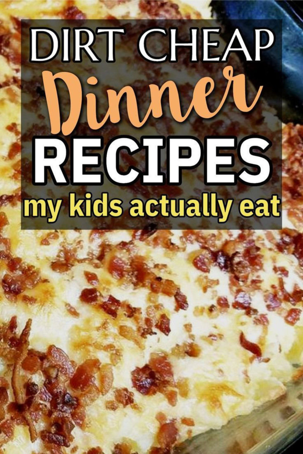 Dirt Cheap Dinner Recipes