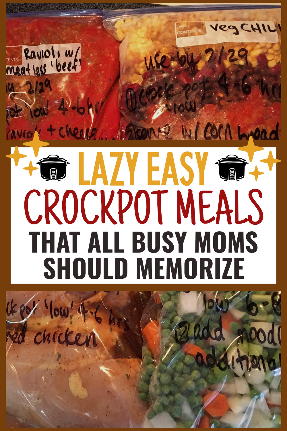 Lazy Easy Crockpot Meals
