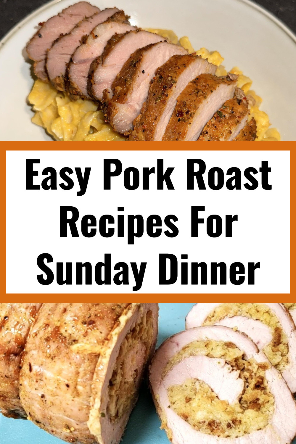 Sunday Pork Roasts