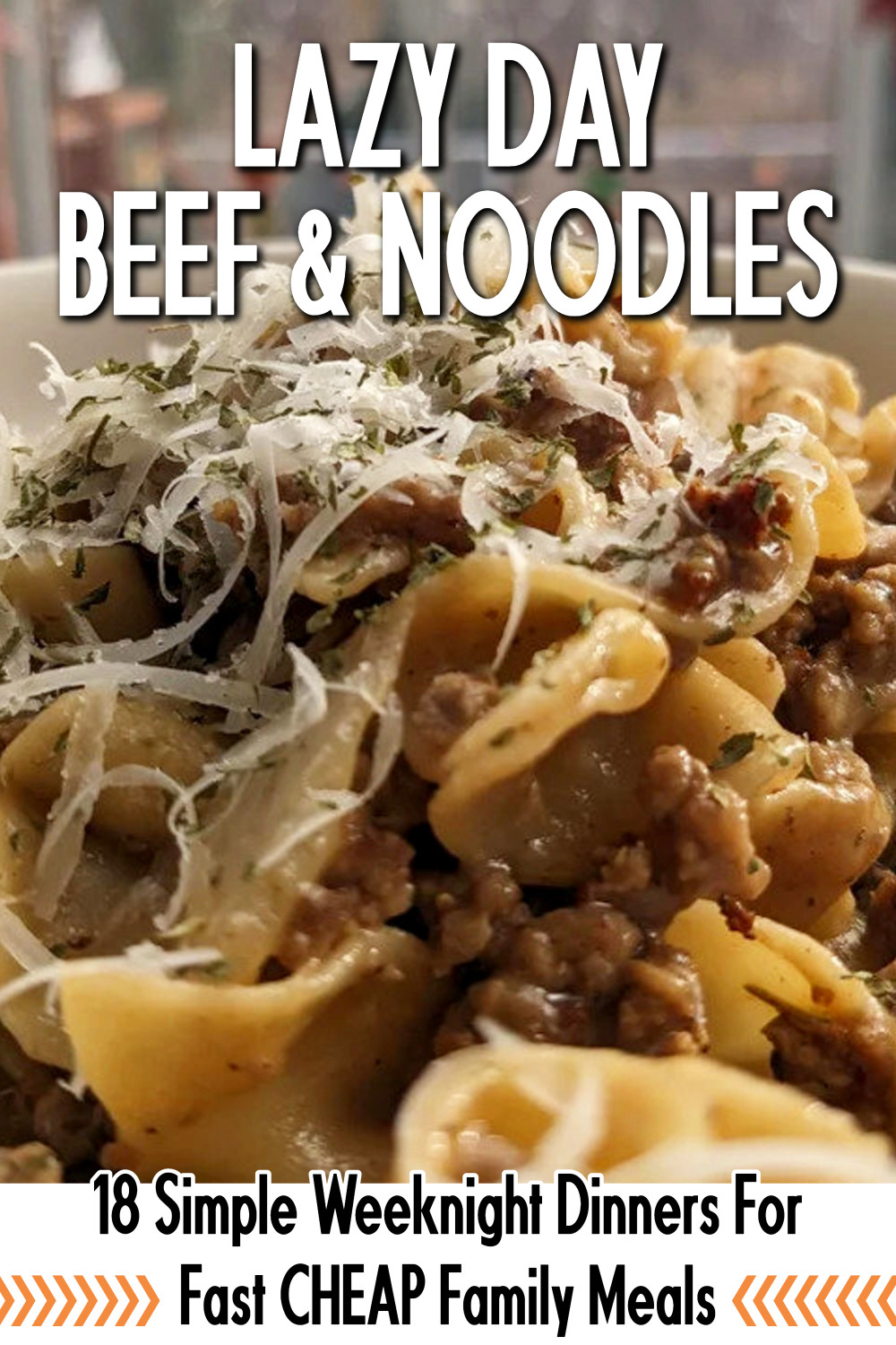 Lazy Day Beef And Noodles