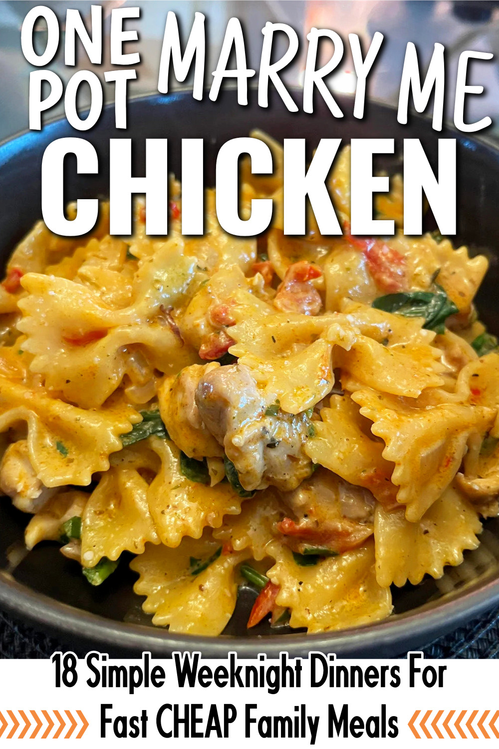 One Pot Marry Me Chicken