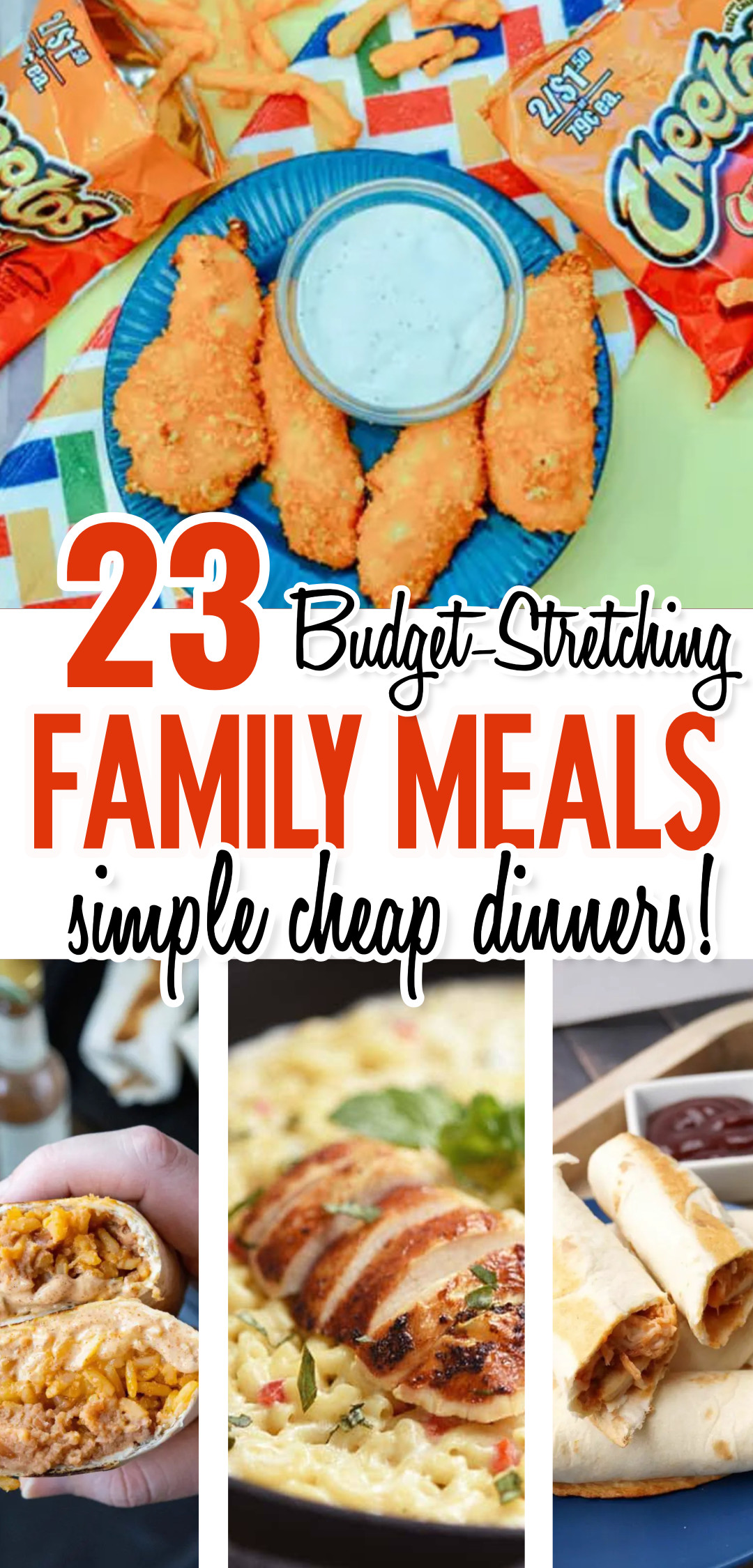 23 Budget Stretching Family Meals To Make For Cheap Dinners