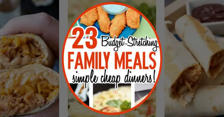 Budget Stretching Family Meals To Make For Cheap Dinners