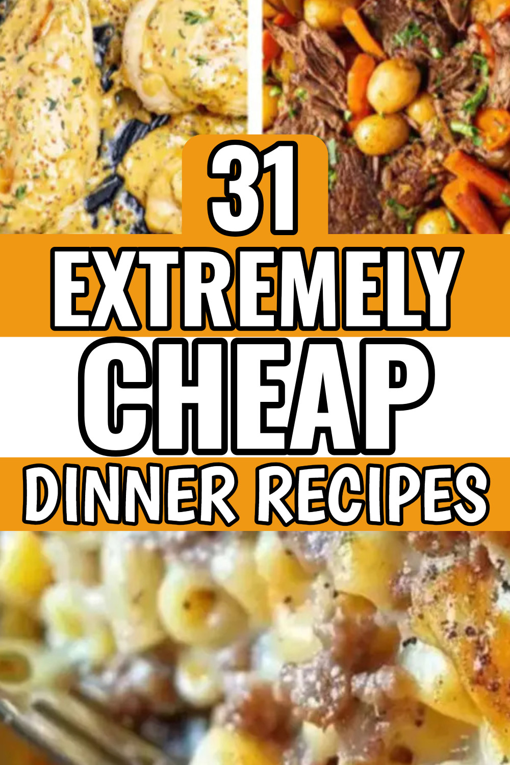 31 extremely cheap dinner recipes