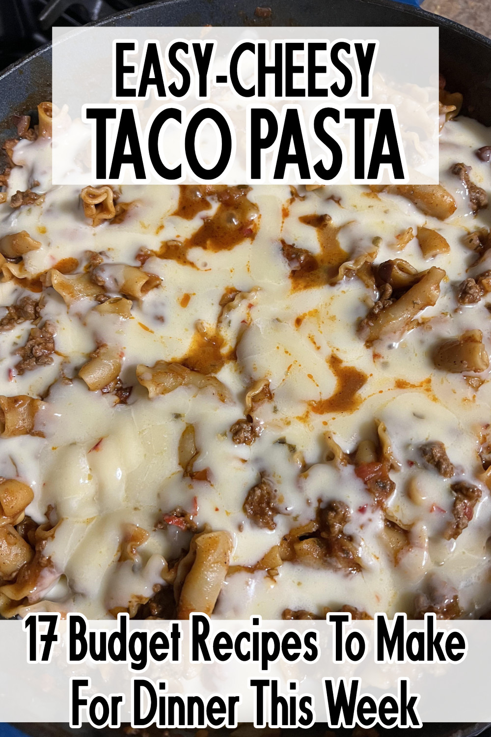 one pot taco pasta